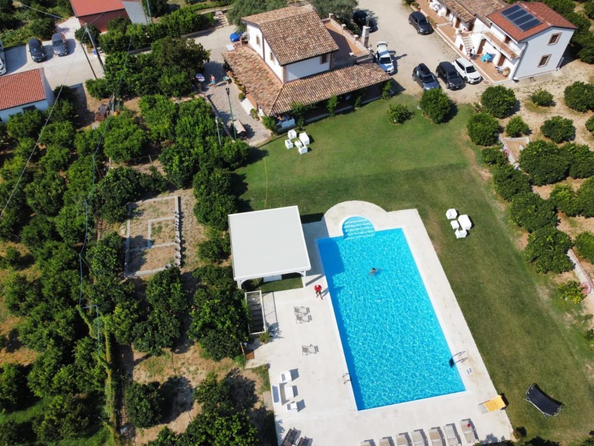 Agriturismo Trappeto Vecchio San Demetrio Corone エクステリア 写真