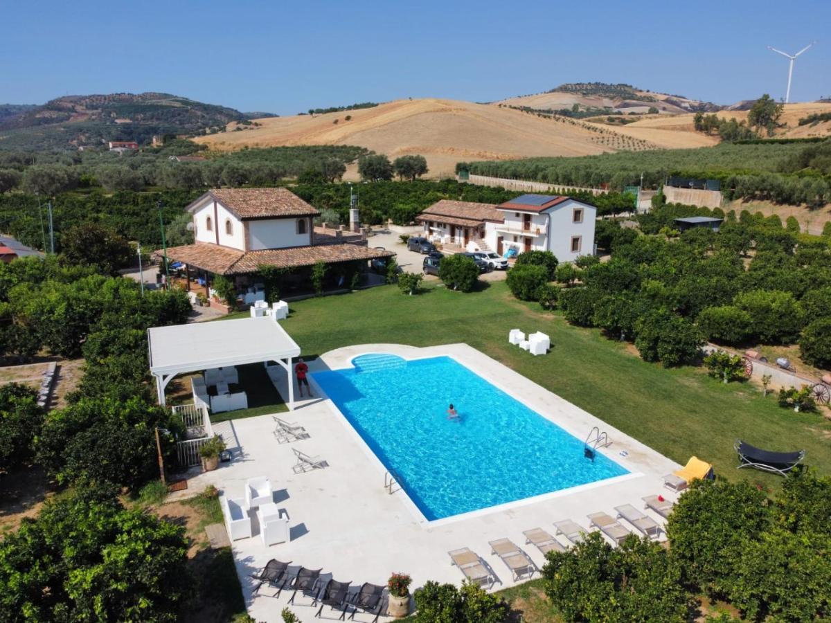 Agriturismo Trappeto Vecchio San Demetrio Corone エクステリア 写真