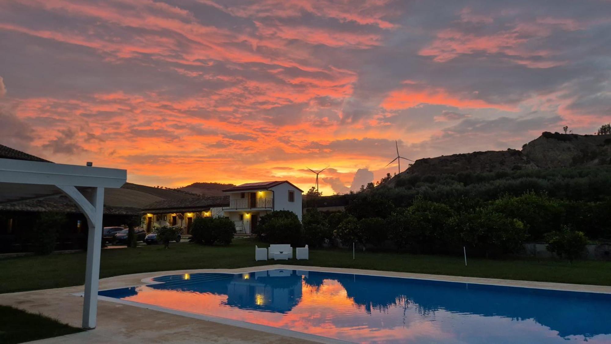 Agriturismo Trappeto Vecchio San Demetrio Corone エクステリア 写真